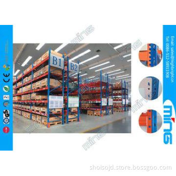 OEM Powder Coating Pallet Storehouse Storage Racks , Heavy